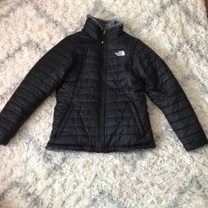 Girls Reversible Mossbud Swirl Jacket